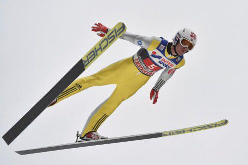 Der Norweger Daniel-Andre Tande übernahm mit seinem Tagessieg am Bergisel die Führung in der Gesamtwertung der Vierschanzentournee und im Skisprung-Weltcup. Foto: gepa