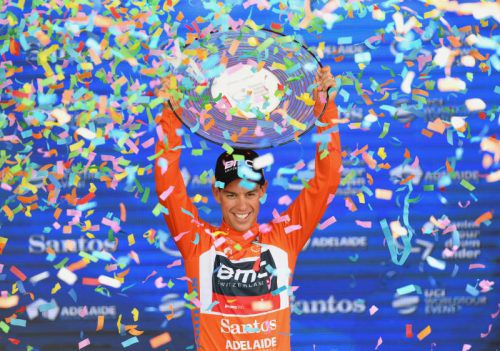 Der strahlende Richie Porte nach der Tour Down Under. reuters