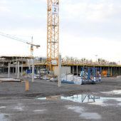 Schulneubau in Hard verläuft nach Plan