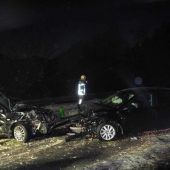 Drei Verletzte bei Folgekollisionen
