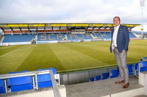 Die Cashpoint-Arena ist ab dem 9. Jänner (Trainingsstart) auch offiziell das neue Zushause von Trainer Martin Scherb. Foto: gepa