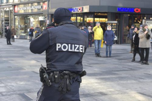 Die Polizeipräsenz in Wien wurde erhöht. Foto: APA