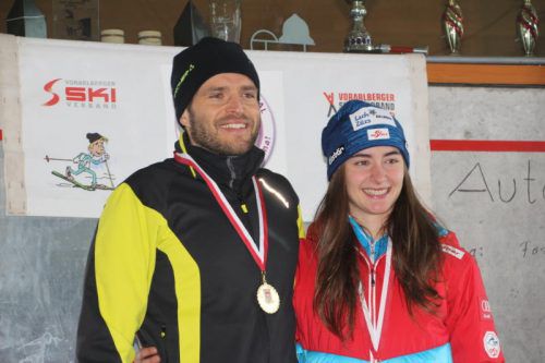 Die Titelträger: Martin Sutter und Jasmin Berchtold. Foto: Verband