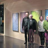 Abstrakte Kunst in der Wälder Holzwerkstatt