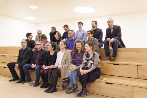 Gruppenbild mit Vertretern der kooperierenden Institutionen in drei Ländern. Foto: Kunstmuseum