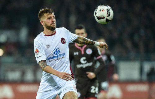 Guido Burgstaller stürmte über Nürnberg in die Bundesliga. gepa