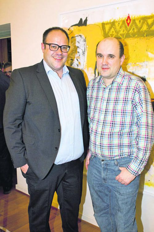 Immobilienspezialist Martin Fussenegger (l.) und Clemens Weiß.