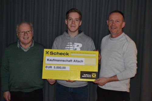 Insgesamt konnten 5000 Euro an die Caritas übergeben werden.