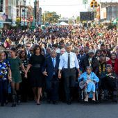 Emotionaler Abschied des Obama-Teams