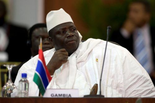 Jammeh regierte Gambia mehr als 20 Jahre. foto: reuters