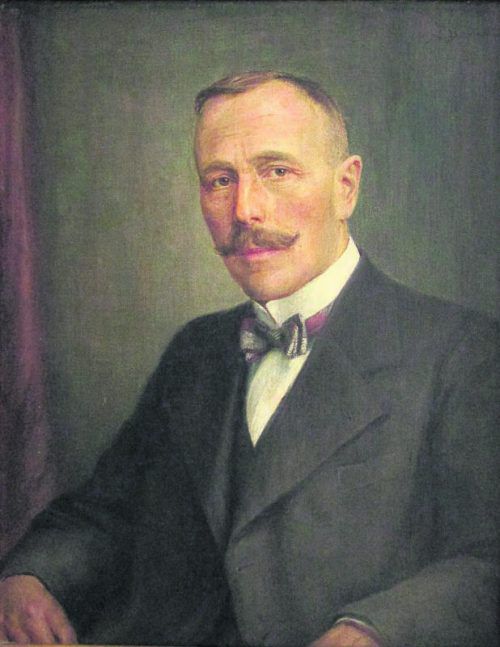 Ludwig Albert Rinderer war von 1934 bis 1938 Bürgermeister in Dornbirn (Originalbild im Rathaus). Foto: abi