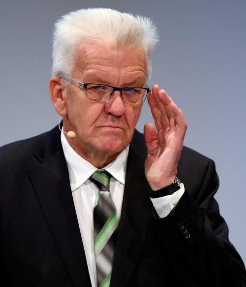Ministerpräsident Kretschmann unterstützt Vorarlberg. Reuters