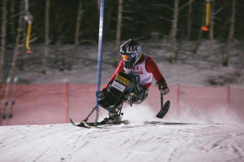 Monoskifahrerin Heiki Türtscher ist bei der WM dabei. Foto: verein