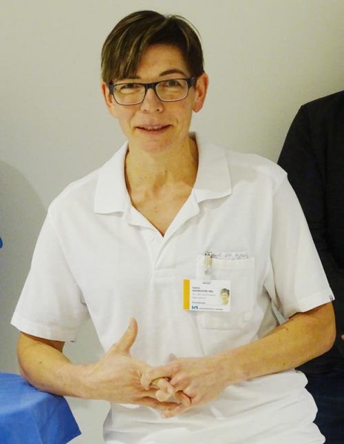 Nadine Maierhofer leitet die Physiotherapie. Foto: tf