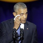 Obama verabschiedet sich von der politischen Bühne