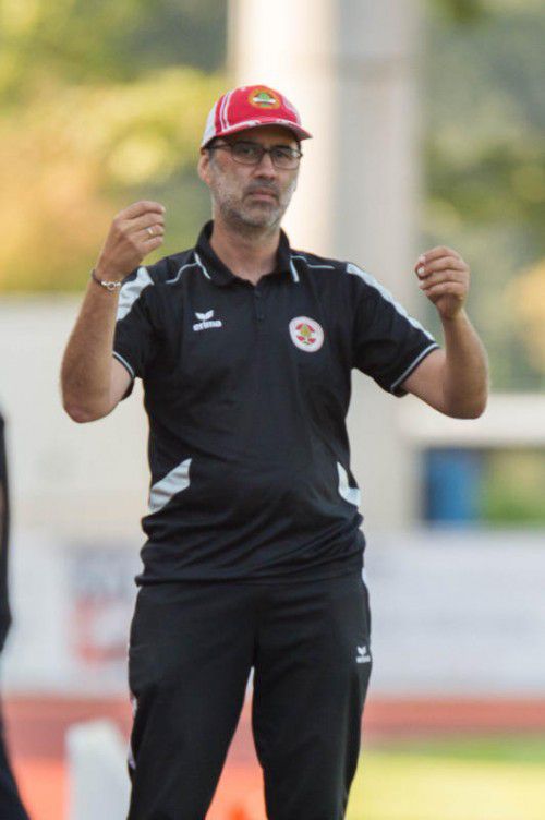 Peter Jakubec trainiert im Frühjahr den FC Langenegg. VN/Stiplovsek