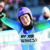 Tina Maze nahm in Maribor Abschied