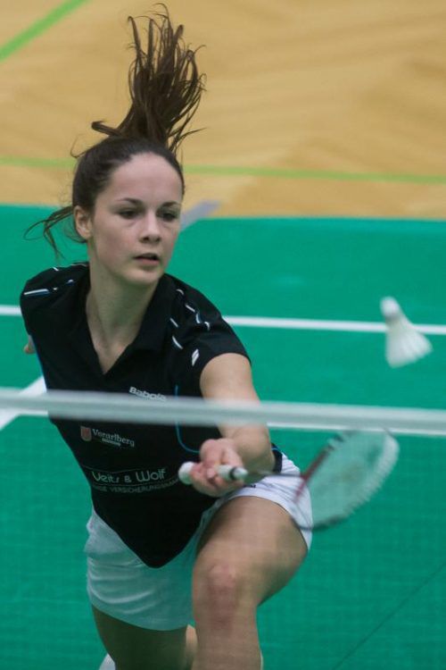 Sabrina Herbst holte Gold im U-19-Mixed und U-17-Doppel mit Au Yeong. Fotos: steurer