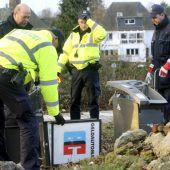 Bankomat lässt einen Güterzug entgleisen
