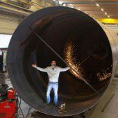 Rekord: ein Speicher für 225.000 Liter Wasser