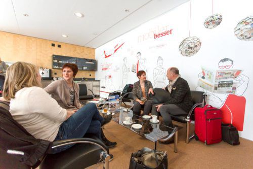 "Unser Motto ,Zuhause abfliegen' ist um eine tolle Facette reicher", sagt der CEO über die neue VN-Lounge.