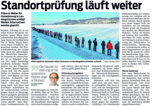 VN-Bericht vom 17. Jänner 2017.