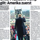 Führt Donald Trump die bisherige US-Politik weiter?