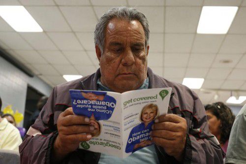 Von Obamacare profitieren 13,8 Millionen Amerikaner.  reuters