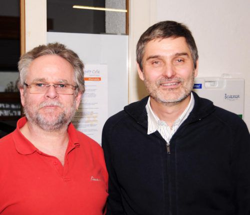 Herbert Loretz und Christoph Grabher-Meyer setzten sich besonders für das Reparaturcafé ein.