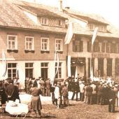 vorarlberg einst und jetzt. Schulhaus in Buch