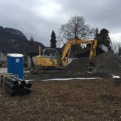 Verwirrung um Bagger auf Villa-Areal