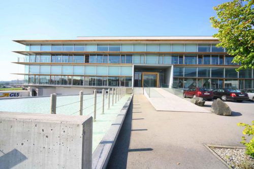 Die ehemalige Bettfedernfabrik Kauffmann in Hörbranz.  vn