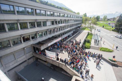 An der PH Vorarlberg könnte es bald wieder Aufregung geben. Laut Walser droht ein Kompetenzverlust.  Foto: VN/Steurer