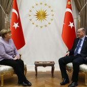 Merkel traf Erdogan