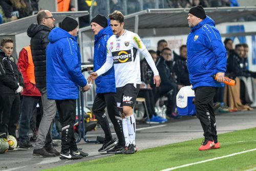 Am 18. Februar 2018 begann im Spiel gegen St. Pölten der Leidensweg von Prokopic.