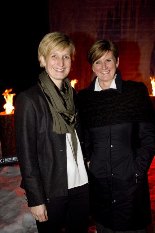 Caroline Merlin (l.) und GF Sabine Tichy-Treimel (Messe Dornbirn).