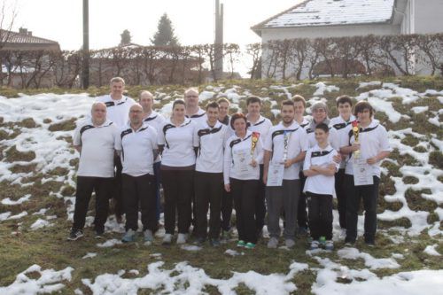 Das Aufgebot des Vorarlberger Bahnengolfverbandes beim Bundesländercup in Eferding. Foto: Verband