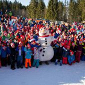 320 junge Rennläufer beim 5. Kids Race