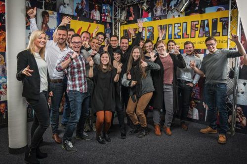 Das Team von Antenne Vorarlberg freut sich über die starken Zahlen des aktuellen Radiotests. Foto: antenne