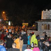 Nächtliches Treiben der Narren in Frastanz