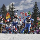 Deutsche holen das erste Gold ab