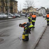 Kilometerlange Ölspur