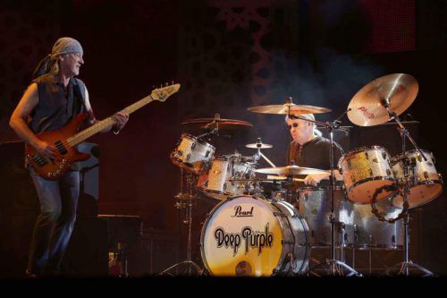 Die häufigste Frage lautet, ob es die Musiker nicht nervt, immer wieder „Smoke on the Water“ zu spielen. Bassist Glover: „Nein“. Foto: Reuters