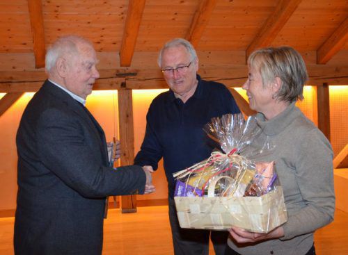 Ehrung bei der Jahreshauptversammlung in Schwarzenberg.