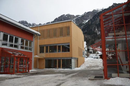 Ein Teil des Bildungszentrums wurde mit dem Neubau des Gemeindeamts geschaffen.  Foto: dob