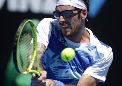 Endstation im Viertelfinale: Gerald Melzer. Foto: ap