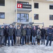 HTL-Schüler auf Baustellenbesuch