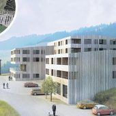 Finale Planung für Hotel in Laterns