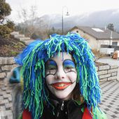 Clown gefrühstückt