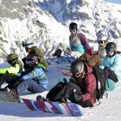 Mit neuen Freunden boarden